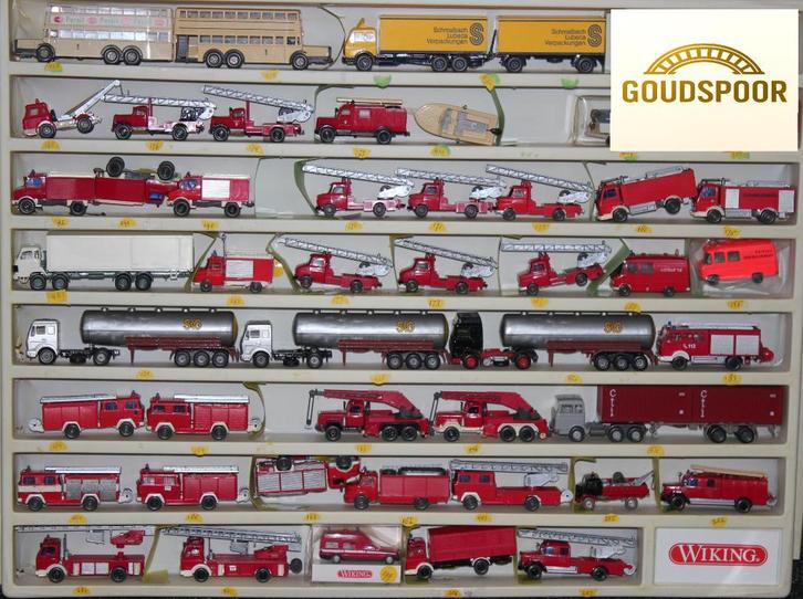 Wiking, Herpa, Rietze, Praliné, S.E.S. Märklin, Fleischmann., Hobby en Vrije tijd, Modelauto's | 1:87, Zo goed als nieuw, Auto