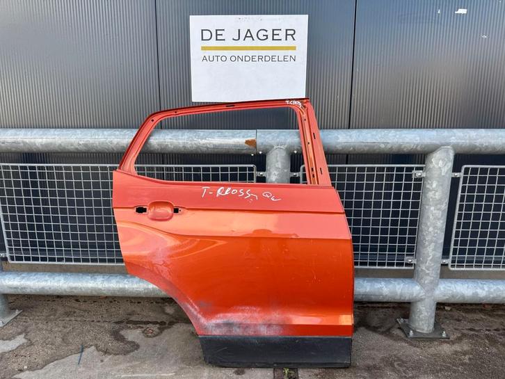 VW 2GM T-CROSS T CROSS DEUR PORTIER RECHTS ACHTER 2GM833312G, Auto-onderdelen, Carrosserie en Plaatwerk, Deur, Volkswagen, Achter
