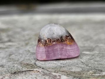 Mooie roze aragoniet zaksteen beschikbaar voor biedingen