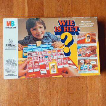 Wie is het? Van MB spellen,  vintage beschikbaar voor biedingen