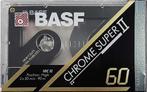 BASF CHROME SUPER II 60 BLANK AUDIO CASSETTE, Overige genres, 1 bandje, Ophalen of Verzenden, Nieuw in verpakking