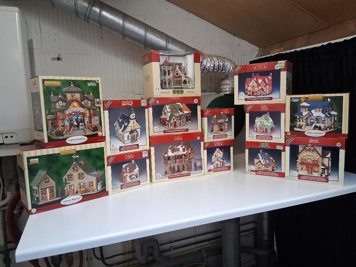 Lemax huisjes, Diversen, Kerst, Gebruikt, Ophalen