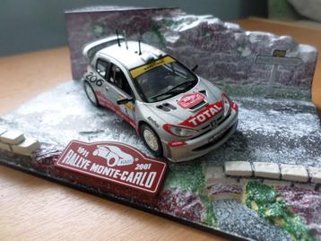 PEUGEOT 206 WRC Rally Monte Carlo 2001   NOREV beschikbaar voor biedingen