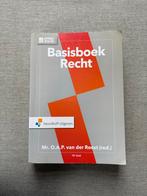 Basisboek Recht, Ophalen of Verzenden, Zo goed als nieuw