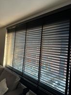 Houten Nerf Jaloezie Zwart, Huis en Inrichting, Ophalen of Verzenden, Zwart, 200 cm of meer