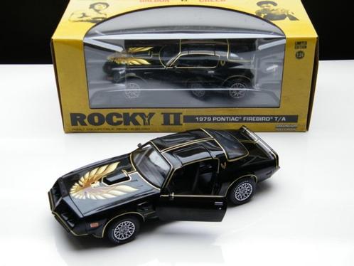 modelauto Pontiac Firebird TransAm Rocky II – Greenlight, Hobby en Vrije tijd, Modelauto's | 1:24, Nieuw, Auto, Overige merken