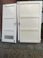 Garagedeuren aangeboden, Doe-het-zelf en Verbouw, Ophalen, Gebruikt, Garagedeur, Hout