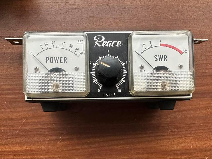 Vintage Reace FSI-5 SWR/Power meter, Telecommunicatie, Zenders en Ontvangers, Zender, Ophalen of Verzenden