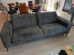 21/2 zitsbank groene velvet bank, Huis en Inrichting, Banken | Bankstellen, Driepersoons, 75 tot 100 cm, Ophalen of Verzenden