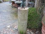 mooie oude natuurstenen sokkel,zuil, Ophalen, Gebruikt
