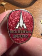 Magirus Deutz Speldje red emaille, Ophalen of Verzenden, Gebruikt, Merk, Speldje of Pin