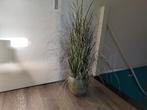 Zeer mooie kunst grasplant kunstplant met grote groene pot, Huis en Inrichting, Ophalen, Zo goed als nieuw, Binnen