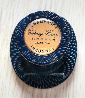 Champagne Stopper, dop Thierry Houry Ambonnay  beschikbaar voor biedingen