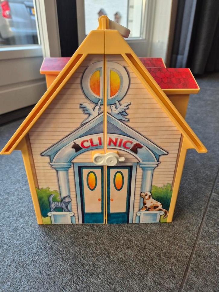 Playmobil dierenkliniek, Kinderen en Baby's, Speelgoed | Playmobil, Zo goed als nieuw, Ophalen