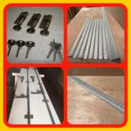 069. Tapijtprofiel / Spanjolet / Cilinders / alu hoek, Doe-het-zelf en Verbouw, Deuren en Horren, Ophalen, 120 cm of meer, Garagedeur