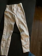 Paardrij broek wit maat 164, Dieren en Toebehoren, Paardrijkleding, Kinderen, Dressuur, Zo goed als nieuw, Onderkleding