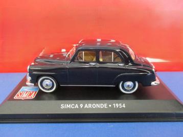 28626: Simca 9 Aronde - 1954 - Atlas 1:43 beschikbaar voor biedingen