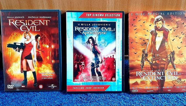 Resident Evil dvd, Cd's en Dvd's, Dvd's | Actie, Zo goed als nieuw, Ophalen of Verzenden