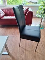 Moderne eetkamerstoelen, Huis en Inrichting, Stoelen, Ophalen, Gebruikt, Zwart