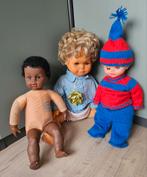 3 vintage poppen, Verzamelen, Poppen, Ophalen of Verzenden, Zo goed als nieuw, Pop