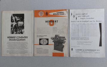 4 folders van Herbert Coventry Gereedschap / machines beschikbaar voor biedingen