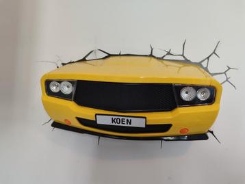Wandlamp op batterijen voor de stoere kinderkamer  beschikbaar voor biedingen