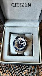 Mooie Citizen BJ7111-86L Promaster  Titanium Diver., Ophalen of Verzenden, Zo goed als nieuw, Staal, Citizen