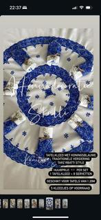 Tarz rbati tafelkleed blauw, Ophalen of Verzenden, Zo goed als nieuw, Blauw, Accessoires