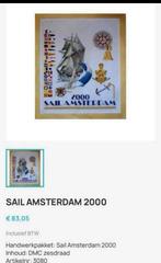 BORDUURPAKKET SAIL AMSTERDAM 2000, Verzenden, Nieuw, Handborduren, Borduurpakket