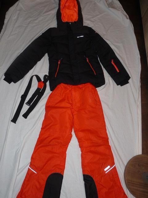 Skipak. Skijas en Skibroek Icepeak. Maat 140., Kinderen en Baby's, Kinderkleding | Maat 140, Gebruikt, Jongen of Meisje, Setje