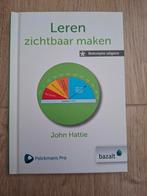 John Hattie - Leren zichtbaar maken, John Hattie, Ophalen of Verzenden, Zo goed als nieuw, Nederlands