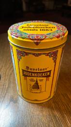 Vintage Davelaar Jodenkoeken blik sinds 1883, Ophalen of Verzenden, Gebruikt, Overige