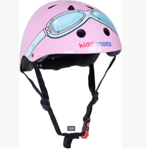 Kiddimoto roze helm, Fietsen en Brommers, Fietsaccessoires | Fietshelmen, Nieuw, Jongen of Meisje, XS, Ophalen