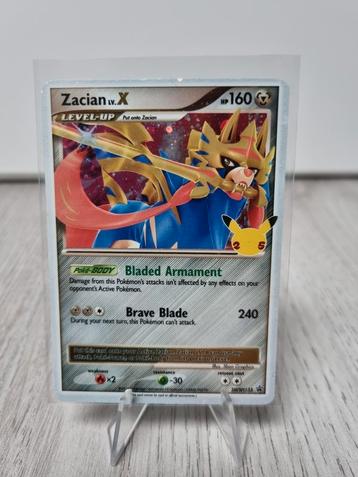 Zacian Lv.X SWSH135 Celebrations promo beschikbaar voor biedingen