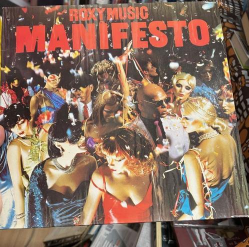 Roxy Music: Manifesto (lp), Cd's en Dvd's, Vinyl | Rock, Gebruikt, Poprock, 12 inch, Ophalen of Verzenden