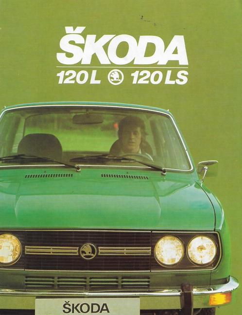 Brochure SKODA 120L  120LS, ca. 1990 (NL)., Boeken, Auto's | Folders en Tijdschriften, Gelezen, Overige merken, Ophalen of Verzenden