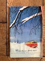 RTM dienstregeling winterdienst 1954-1955, Ophalen of Verzenden, Gebruikt, Tram
