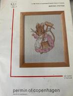 BORDUURPAKKET PERMIN BEATRIX POTTER HUNCA MUNCA, Ophalen of Verzenden, Nieuw, Handborduren, Borduurpakket