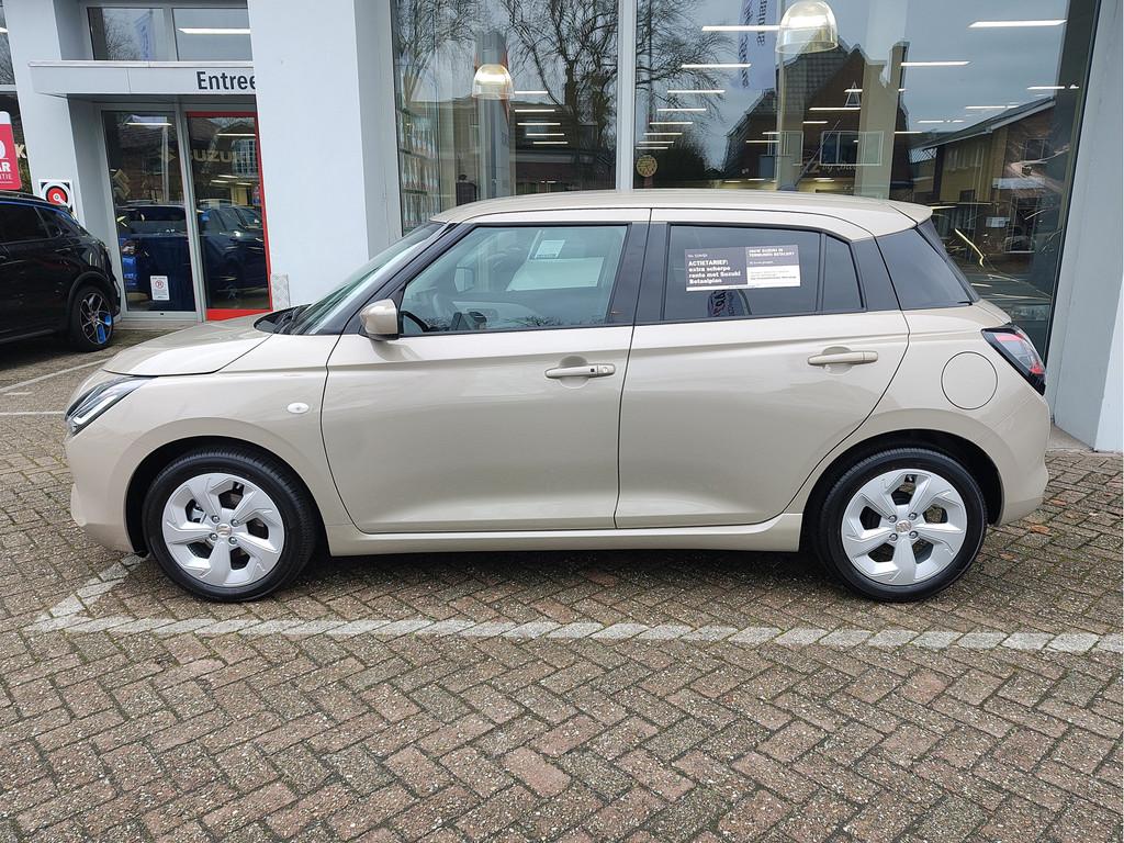 Suzuki Swift 1.2 SELECT SMART HYBRID Beschikbaar! | Tot 10 J, Auto's, Voorwielaandrijving, 12 maanden, Stof, Zwart