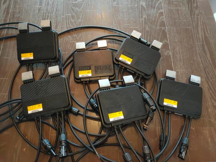 Tigo TS4-A-O optimizer (6 stuks), Doe-het-zelf en Verbouw, Elektra en Kabels, Gebruikt, Ophalen of Verzenden