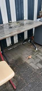 gietijzeren tafel onderstel, Huis en Inrichting, Tafels | Eettafels, Ophalen, Rechthoekig, 50 tot 100 cm