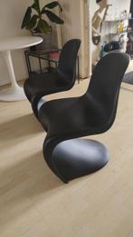 Vitra Panton s chair te koop, Huis en Inrichting, Stoelen, Ophalen, Kunststof, Twee, Zwart