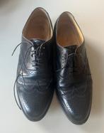 Floris van Bommel veterschoenen maat 10,5 (44), Zwart, Ophalen of Verzenden, Gedragen, Veterschoenen