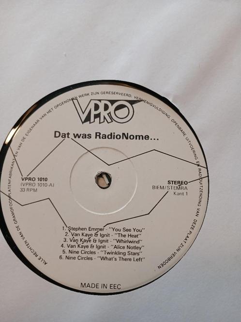 LP V/A - RadioNome... (VPRO persing!), Cd's en Dvd's, Vinyl | Pop, Gebruikt, 1980 tot 2000, 12 inch, Ophalen of Verzenden