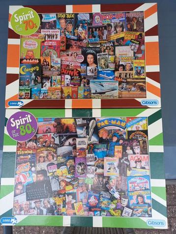 Gibsons puzzels Spirits of the 70's en 80's nieuw beschikbaar voor biedingen