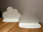 2 Bloomingville wandrekjes wolk (wit), Ophalen, Gebruikt