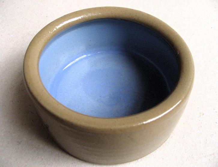 Bretby Stoneware kattenvoerbak, jaren 50, Dieren en Toebehoren, Kattenvoerbakken en Drinkbakken, Zo goed als nieuw, Ophalen of Verzenden