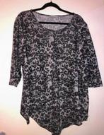 Janina truitje met luipaard prin en glitter maat 46/48, Kleding | Dames, Grote Maten, Ophalen of Verzenden, Zo goed als nieuw