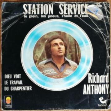 RICHARD ANTHONY – Station service – SINGLE – Vinyl beschikbaar voor biedingen