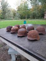 8 keiharde duitse helmen m35 en m40, Verzamelen, Militaria | Tweede Wereldoorlog, Ophalen of Verzenden, Duitsland